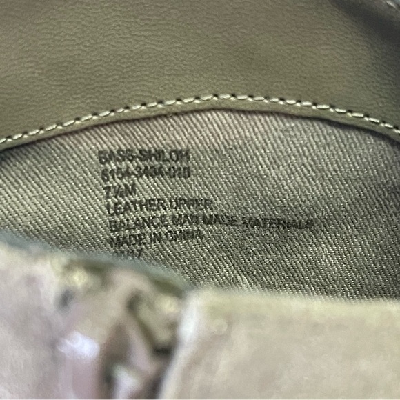 Bass Shiloh Suede Booties Size 7.5 Taupe Side Zip - Picture 5 of 9